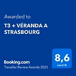 Apartament T3 Veranda Bureau A Strasburg